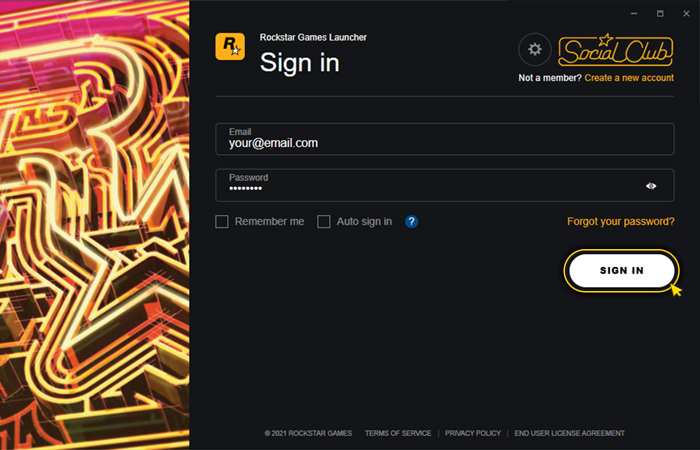 How to Create Account in Rockstar Games Social Club (2022