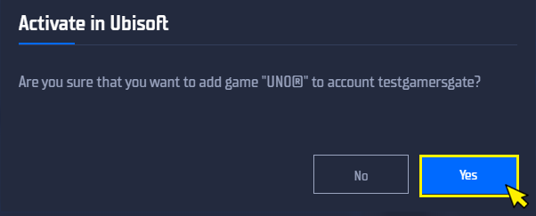 Activation on Ubisoft Connect (keyless). Step 4