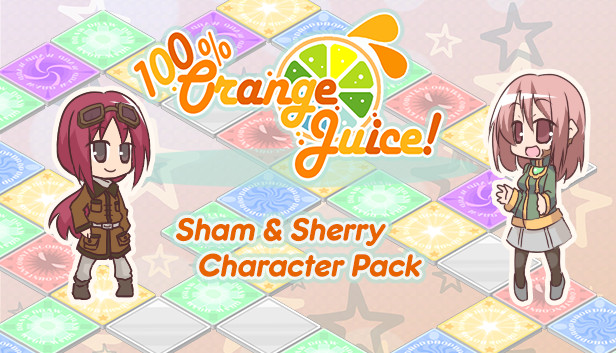 100% Orange Juice - Sham & Sherry Character Pack