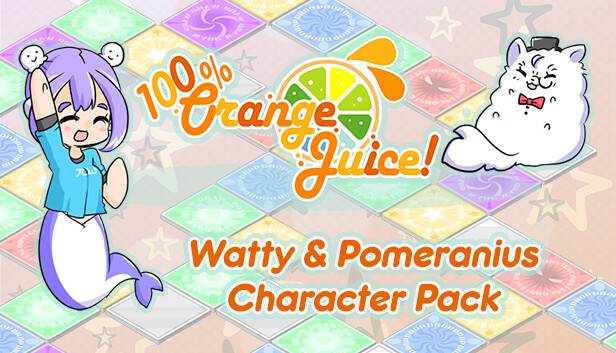 100% Orange Juice - Watty & Pomeranius Character Pack