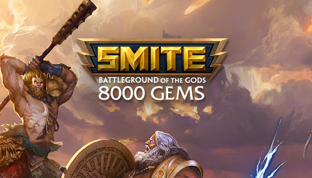 8000 SMITE Gems