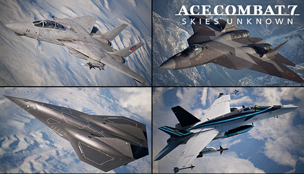 ACE COMBAT™ 7: SKIES UNKNOWN - TOP GUN: Maverick Aircraft Set