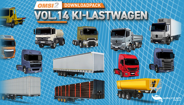 OMSI 2 Add-on Downloadpack Vol. 14 - AI Trucks