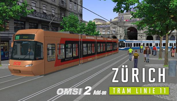 OMSI 2 Add-on Zürich Tram Linie 11
