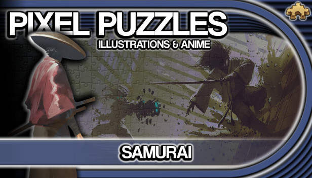 Läs mer om Pixel Puzzles Illustrations & Anime - Jigsaw Pack: Samurai