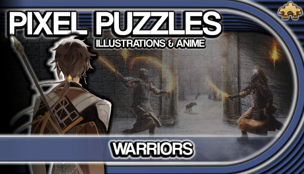 Pixel Puzzles Illustrations & Anime - Jigsaw Pack: Warriors