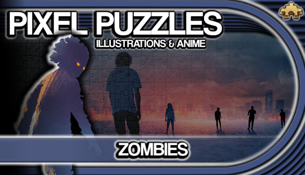 Läs mer om Pixel Puzzles Illustrations & Anime - Jigsaw Pack: Zombies