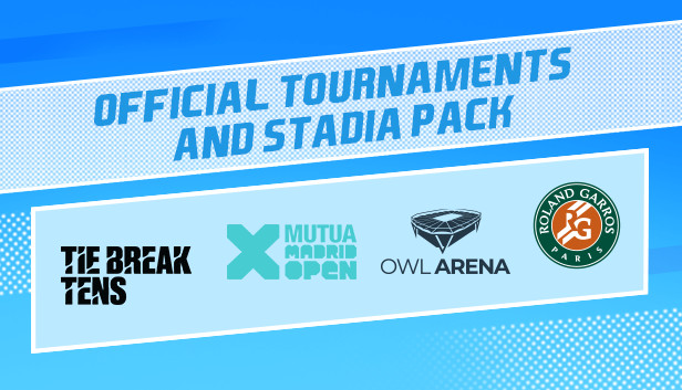 Tennis World Tour 2 - Official Tournaments and Stadia Pack