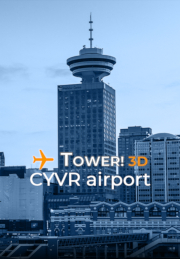 Tower!3D Pro - CYVR Airport