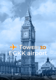 Tower!3D Pro - EGKK Airport