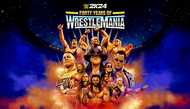 WWE 2K24 Forty Years of WrestleMania Edition